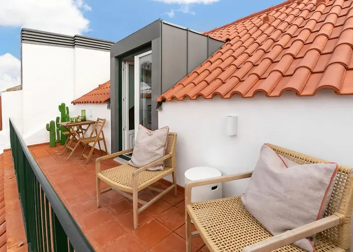 Downtown-terrasse Fabelhafte Aussichten Romantisches Penthouse By Interhome Lissabon