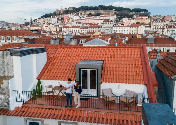 Downtown-terrasse Fabelhafte Aussichten Romantisches Penthouse By Interhome Apartment Lisbon